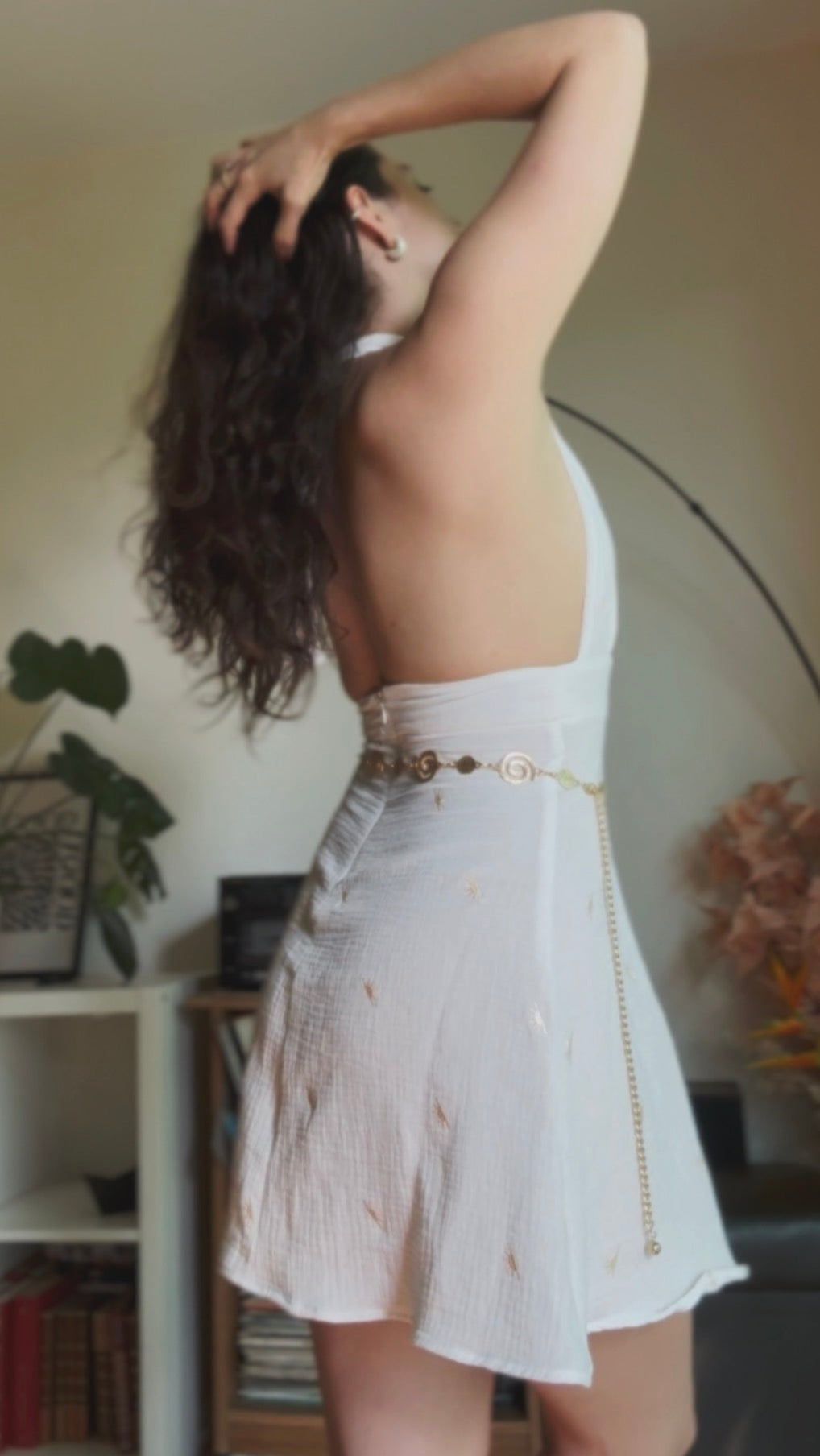 Sunrise Halter Dress