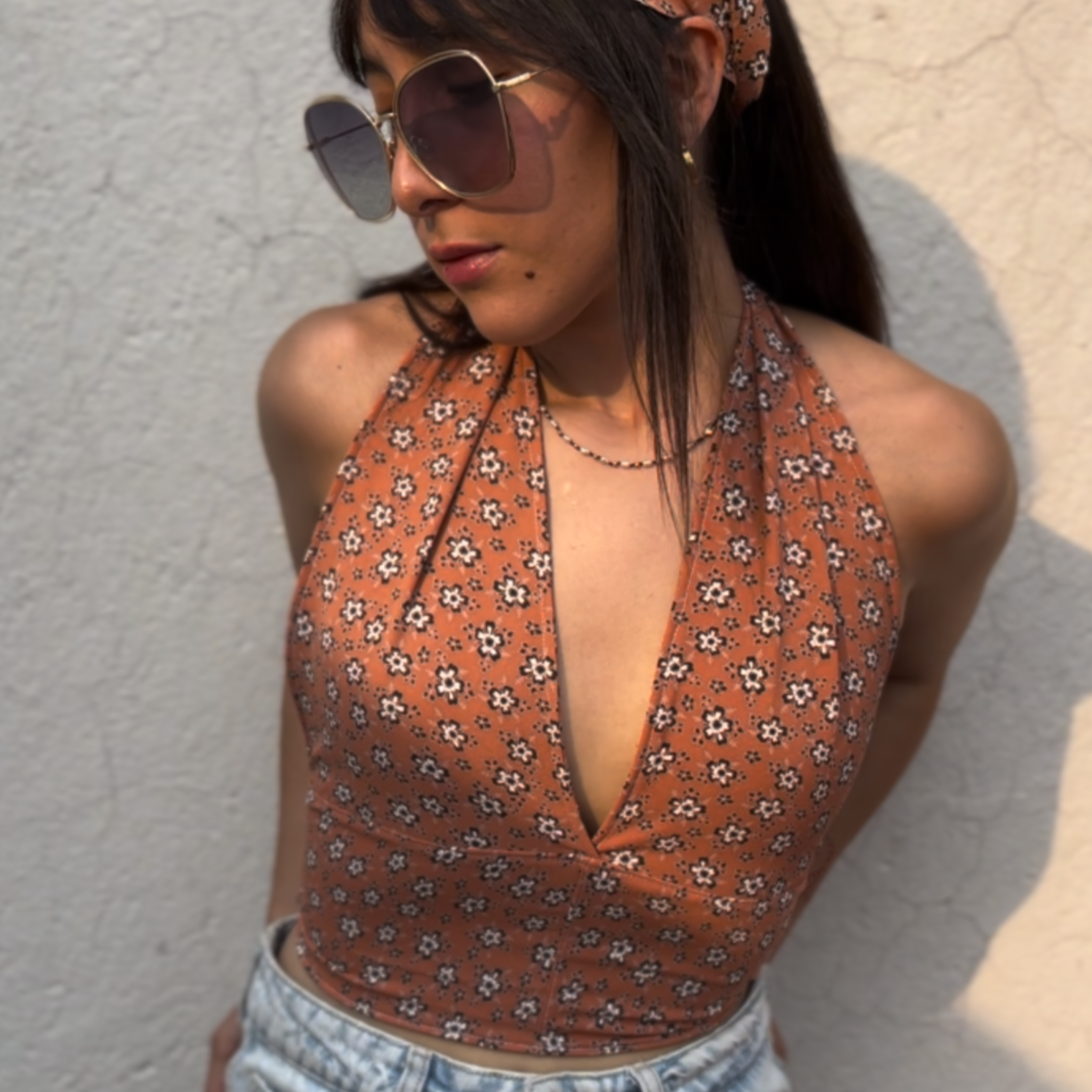 Daisy halter